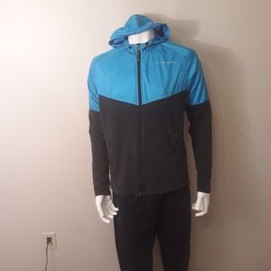 Nike livestrong hoodie men zip up blue L